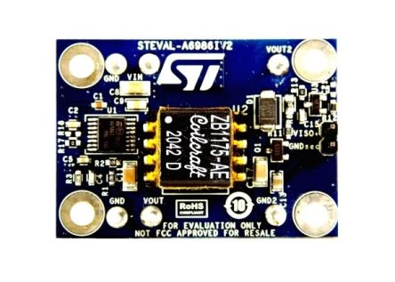 STMicroelectronics A6986I Evaluierungsplatine Abwärtswandler, 38 V 5 W Synchronous Iso-Buck Converter Evaluation Board