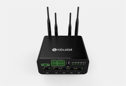 Robustel Router, 5 Puertos LAN 10/100Mbit/s 300 Mbps 802.11 B/g/n 2G, 3G, 4G, Ethernet, WiFi