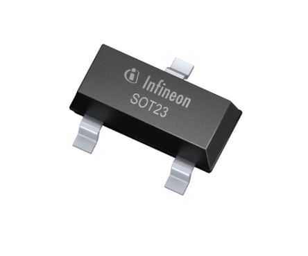 Infineon MOSFET Canal N, SOT-23 100 MA 250 V, 3 Broches