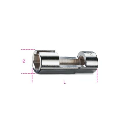 BETA Bussola Bussola Per Sonda Lambda 960SL 85, 22mm, Attacco Quadrato 1/2 Poll., Lunghezza 85 Mm