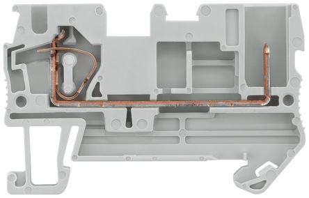 Siemens 8WH5100 Reihenklemmenblock Grau, 4mm², 800 V / 32A, Feder