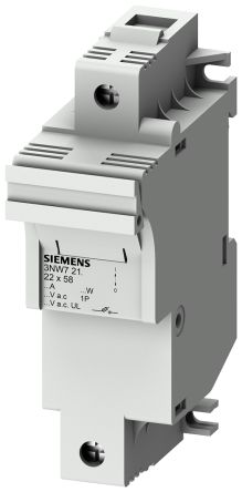 Siemens Sicherungshalter Für Hutschienenmontage SENTRON Für 22 X 58mm Sicherungen 100A 690V 1P-polig