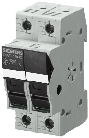 Siemens Sicherungshalter Für Hutschienenmontage SENTRON 30A 600V 2P-polig