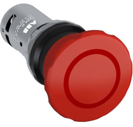 ABB Compact Tafelmontage Not-Aus-Schalter, 2 Öffner, Rot, Zugentriegelung
