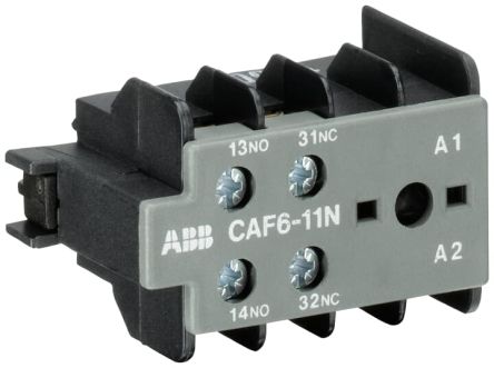 ABB CAF6 Hilfskontakt 2-polig CAF6 Frontmontage, 600 V