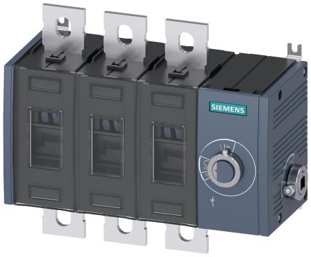 Siemens 3KD Trennschalter 3-polig 200A SMD IP00, IP20 12W SENTRON Schließer