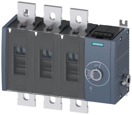 Siemens 3KD Trennschalter 3-polig 500A SMD IP00, IP20 12W SENTRON Schließer