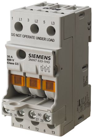 Siemens Contacto Auxiliar SENTRON 3NW, 1 NC / 1 NA, 250 V