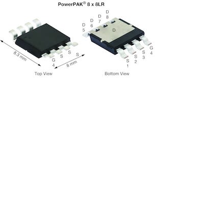 디바이스마트,반도체/전자부품 > 트랜지스터/FET > FET/MOSFET,,SQJQ144AER-T1_GE3,N-Channel MOSFET, 575 A, 40 V, 8-Pin PowerPAK 8 x 8LR Vishay SQJQ144AER-T1_GE3 / 225-9963