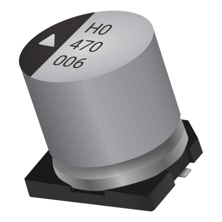 KYOCERA AVX, SMD Aluminium-Elektrolyt Kondensator 330μF / 25V Dc, Ø 10mm X 10.5mm, Bis 125°C