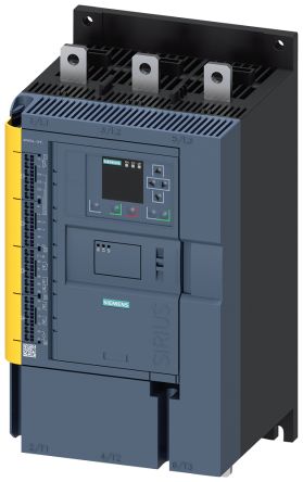 Siemens Arrancador Suave SIRIUS, 315 A, 480 V Ac, 90 KW, Trifásico, IP00, IP20