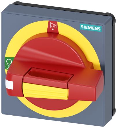 Siemens SENTRON Für 3KD Größe 1 Und 2, 3KF Größe 1, Griff Rot/gelb 45mm, IP 65