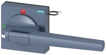 Siemens Manopola Rotante 8UD1861-4CF01, Grigio, 200mm, IP65, Per 3KD Misura 5 3KF Misura 5