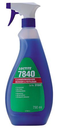 Loctite Detergente Per Parti Meccaniche 7840, Spray Da 750 Ml, A Base D'acqua
