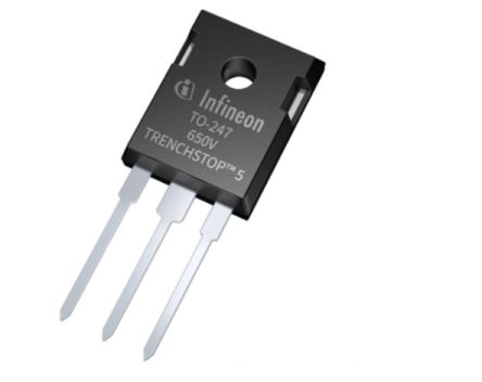 Infineon IGBT, IKW40N65F5FKSA1, N-Canal, 74 A, 650 V, PG-TO247, 3-Pines 1