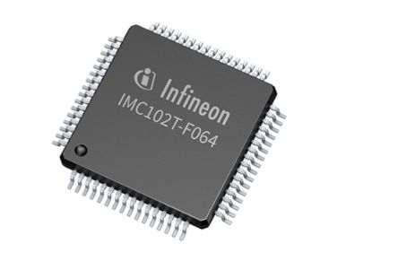 Infineon Controlador De Motor, Trifásico IMC102TF064XUMA1, LQFP 50mA 5,5 V BLDC PWM