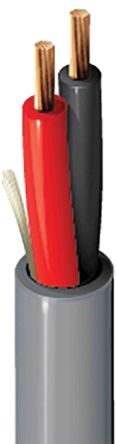 디바이스마트,케이블/전선 > KS/UL/절연전선 > 절연전선 (미분류/멀티코어),,70086LW.00200,Belden 200m Black, Red 2 Core Speaker Cable, 6 mm² CSA Low Smoke Zero Halogen (LSZH) in LSZH Insulation 300 V / 226-8915