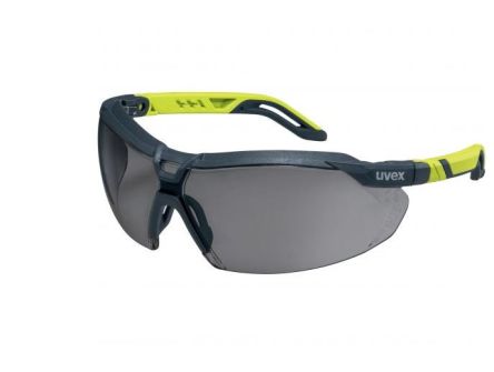 Uvex Gafas De Seguridad I-5, Color De Lente Gris, Antirrayaduras, Antivaho