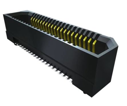 Samtec Conector Hembra Para PCB Serie ERF8 ERF8-075-05,0-L-DV-L-K-TR, De 150 Vías En 2 Filas, Paso 0.8mm, Montaje