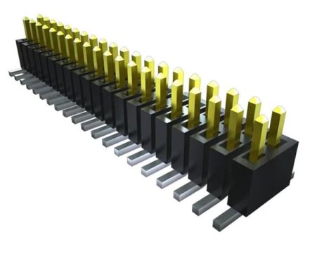 Samtec FTSH Leiterplatten-Stiftleiste Vertikal, 4-polig / 2-reihig, Raster 1.27mm