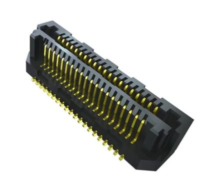 Samtec Conector Macho Para PCB Serie LSS De 80 Vías, 2 Filas, Paso 0.635mm, Montaje Superficial