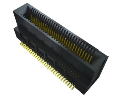 Samtec Serie MEC6-DV Kantensteckverbinder, 0.635mm, 80-polig, 2-reihig, Vertikal, Stecker, SMD