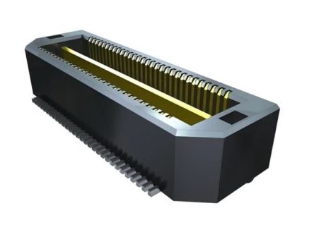 Samtec QTH Leiterplatten-Stiftleiste Horizontal, 180-polig / 2-reihig, Raster 0.5mm, Ummantelt
