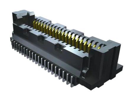 Samtec Connecteur Femelle Pour CI, 40 Contacts, 2 Rangées, 0.5mm, Montage En Surface, Droit
