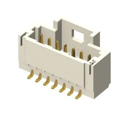 Samtec Conector Macho Para PCB Serie T1M De 6 Vías, 1 Fila, Paso 1.0mm