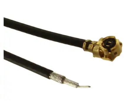 RS PRO Câble Coaxial, MHF1, / Pré-câblé, 305mm, Noir
