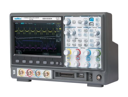 Metrix DOX3304 DOX3000 Series Digital Bench Oscilloscope, 4 Analogue Channels, 300MHz