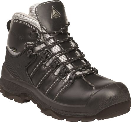 Delta Plus NOMAD Black, Grey Composite Toe Capped Mens Safety Boots, UK 11, EU 46