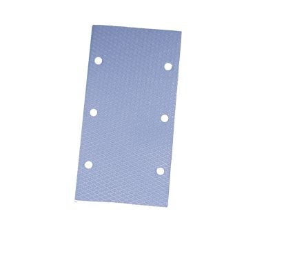 Arcol Ohmite Pad Interfaccia Termica In Silicone, 89.7x72.5mm, Spessore 0.5mm, 3W/m·K