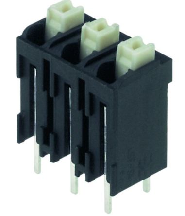 Weidmuller LSF Series PCB Terminal Block, 6-Contact, 5.08mm Pitch, Surface Mount, 1-Row