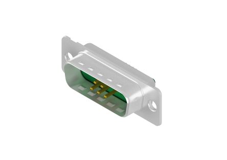 CONEC Sub-D Steckverbinder Stecker, 7-polig, Durchsteckmontage