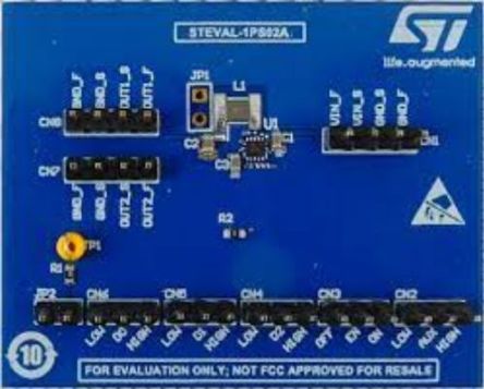 STMicroelectronics Carte D'évaluation Convertisseur élévateur Commutateur AUX ST1PS02AQTR