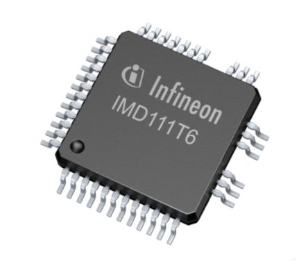 Infineon Motor Driver IC 3-phasig IMD111T6F040XUMA1, PG-LQFP-40, 40-Pin, 20 V, BLDC, Halbbrücke