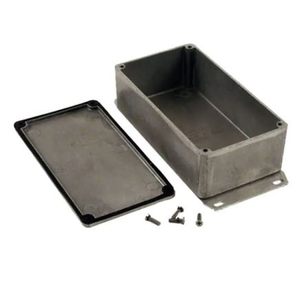 Hammond Caja De Aluminio Presofundido, 52 X 84 X 153mm, IP65, Apantallada