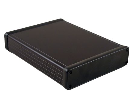 Hammond Black Aluminium Instrument Case, 160 X 125 X 31mm