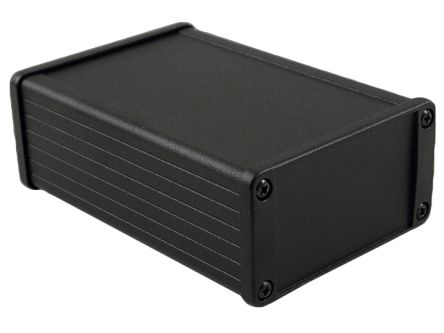 Hammond Caja Para Instrumentación De Aluminio Negro, 220 X 166 X 55mm