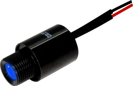 Oxley STR5LH10 Series Blue Indicator, 12V Dc, 10mm Mounting Hole Size, Lead Wires Termination, IP68