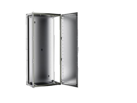 Rittal VX25 Systemschrank IP55, Aus Stahlblech Grau, Eine Tür, 2000 X 800 X 800mm