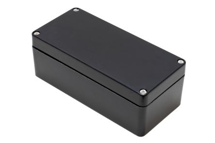 Hammond Caja De Poliéster Reforzado Con Fibra De Vidrio Negro, 160 X 75 X 55mm, IP66