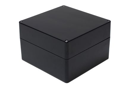 Hammond Caja De Poliéster Reforzado Con Fibra De Vidrio Negro, 255 X 251 X 161mm, IP66