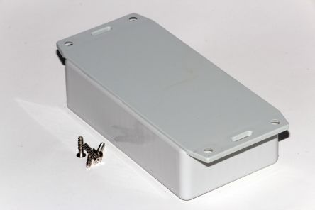 Hammond 1591 Series ABS Enclosure, IP54, Flanged, 112 X 62 X 31mm