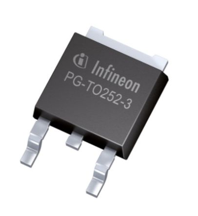 Infineon MOSFET Canal N, DPAK (TO-252) 50 A 80 V, 3 Broches