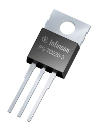 Infineon MOSFET, Canale P, 0,0034 Ω, 120 A, TO-220, Su Foro