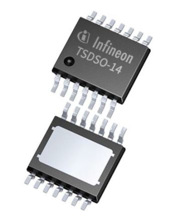 Infineon ITS4040DEPDXUMA1, DualHigh Side, High Side Power Switch IC 14-Pin, PG-TSDSO-14