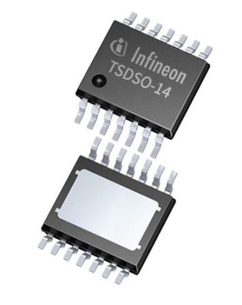 Infineon Power Switch IC Hochspannungsseite Hochspannungsseite 150MΩ 4-Kanal 45 V Max. 4 Ausg.