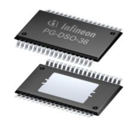 Infineon Power Switch IC Hochspannungsseite Hochspannungsseite 150MΩ 8-Kanal 45 V Max. 16 Ausg.